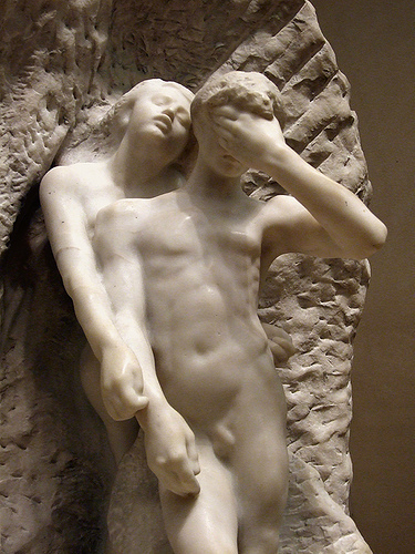 Orfeo y Eurídice, de Rodin